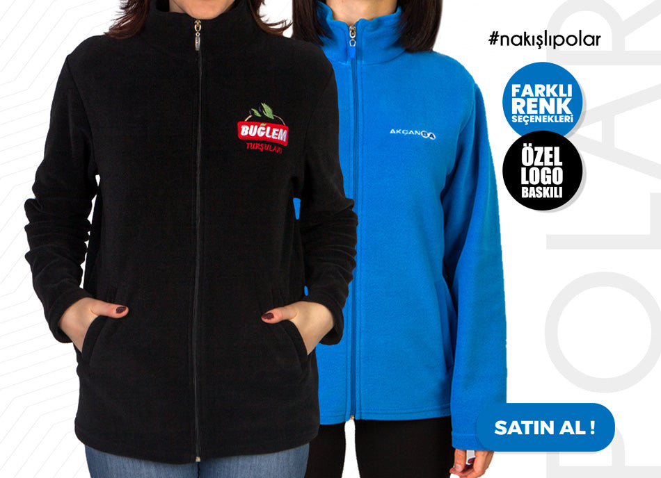 Kışlık Fermuarlı Polar