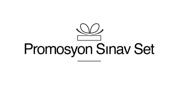 Promosyon Sınav Set