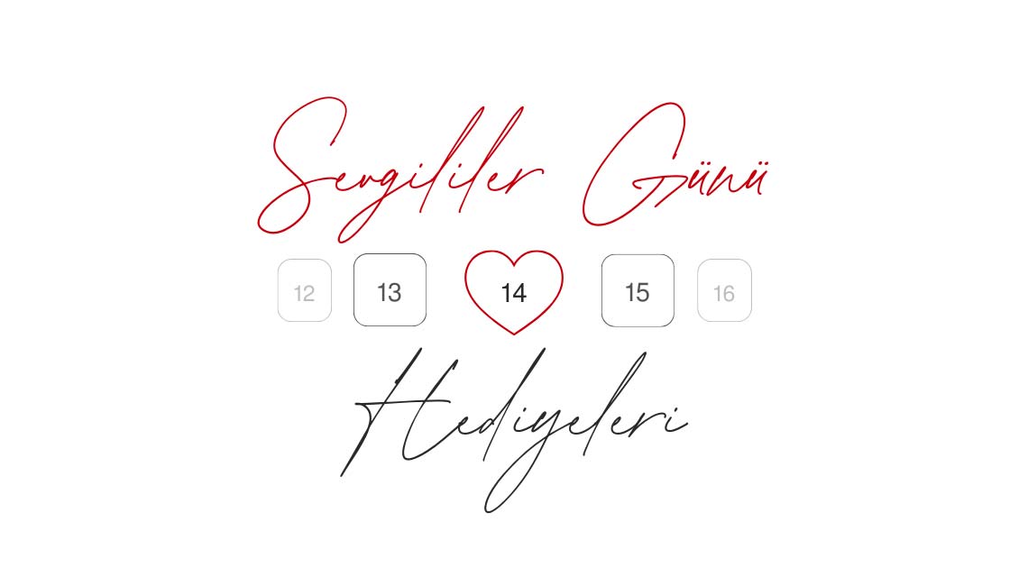 Sevgililer Günü hediyelik promosyon ürünleri