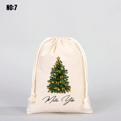 Baskılı Yılbaşı Kesesi 15,5x20cm (Özelleştirilebilir)