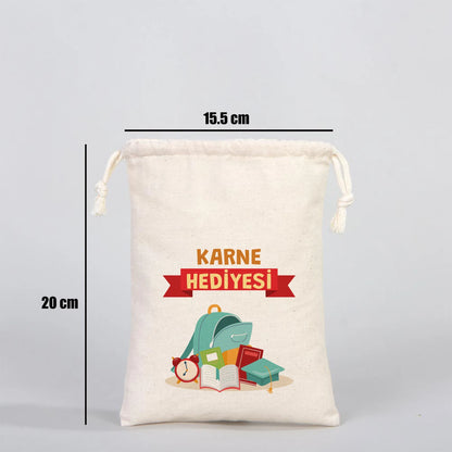 Karne Günü Hediyesi Bez Kese – 15,5 × 20 cm (Özelleştirilebilir)