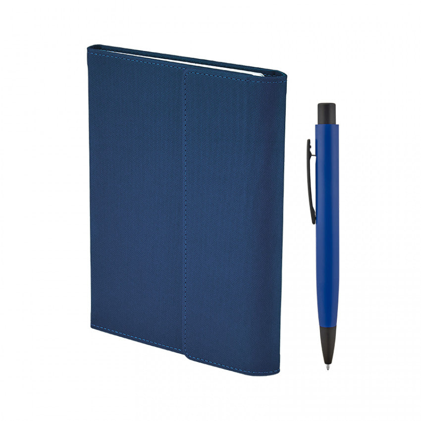 2424-K Siyah Hediyelik Set - Defter - Kalem Seti