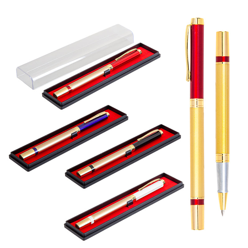 1101-KR Metal Roller Kalem Seti – Lazer Baskılı