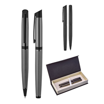 Metal Roller ve Tükenmez Kalem Hediye Seti 1111-RT