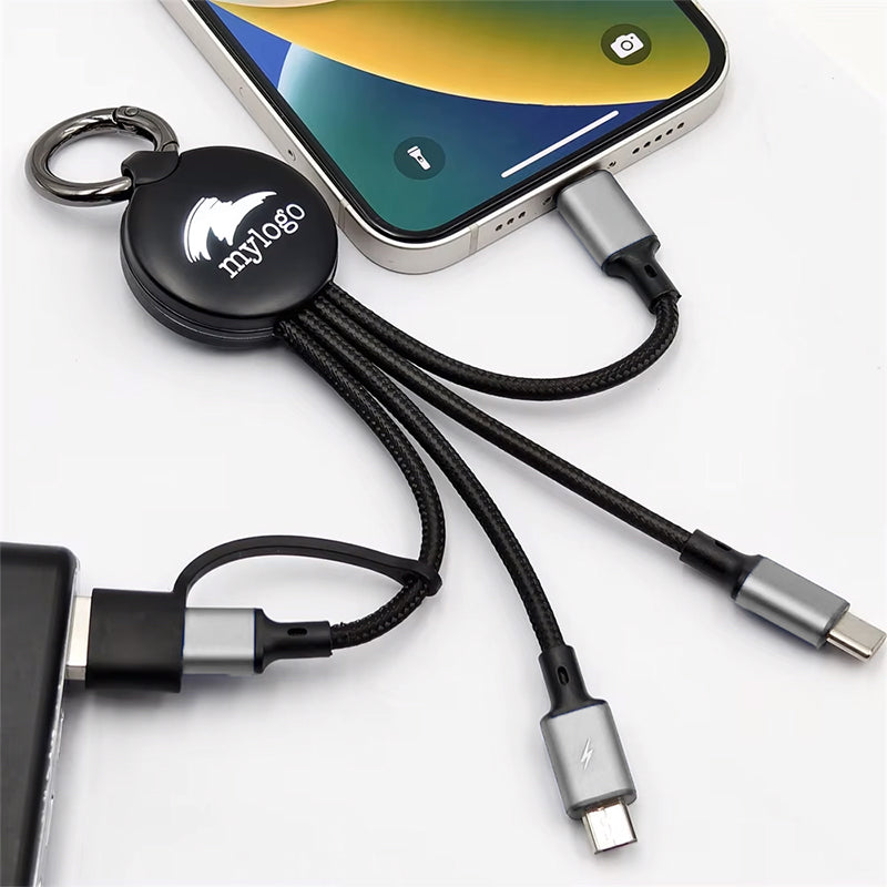 4112 Siyaha Beyaz Işık Anahtarlık Çoklu Kablo