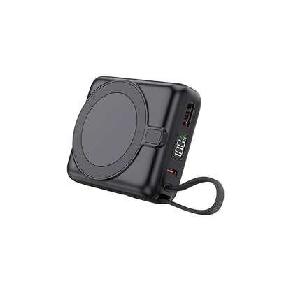 PB-4013 Siyah - Beyaz LED 10.000 mAh Powerbank