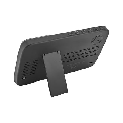 4230 Siyah Wireless Şarj Cihazı & Dijital Saat