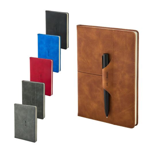 Kalem Cepli Termo Deri Çizgili Defter – 224 Sayfa - 2430 Model