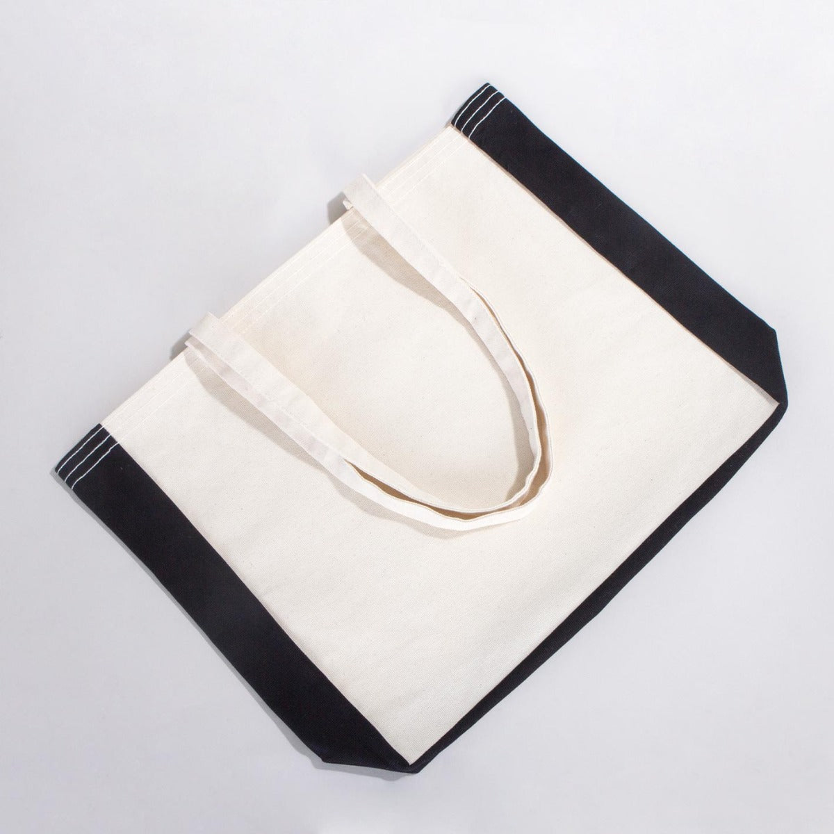 Classic Kanvas Çanta - Siyah Tam Körüklü 40x35x10 cm