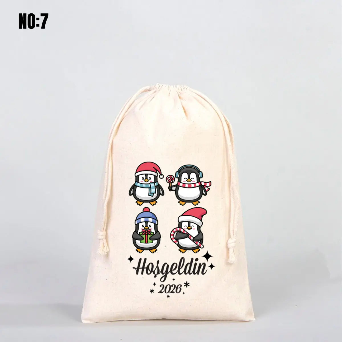 Yılbaşı Kesesi 20x30 cm (Özelleştirilebilir)