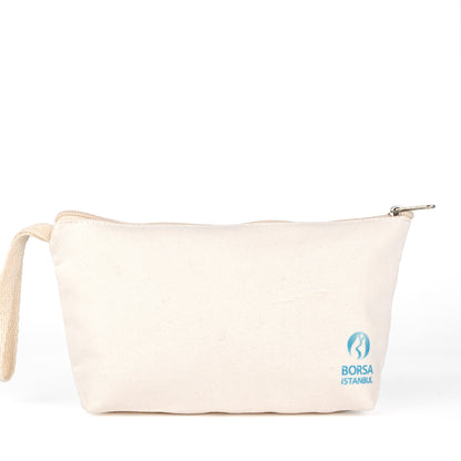 Tam Zemin Logo Baskılı Lamineli Kalemlik/Clutch 21x10x5 cm | Toptan