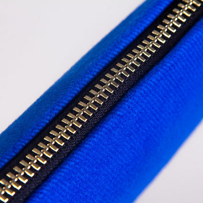 Star Clutch 21x15 Saks Mavi - Metal Fermuar (Özelleştirilebilir) - istepromosyon.com