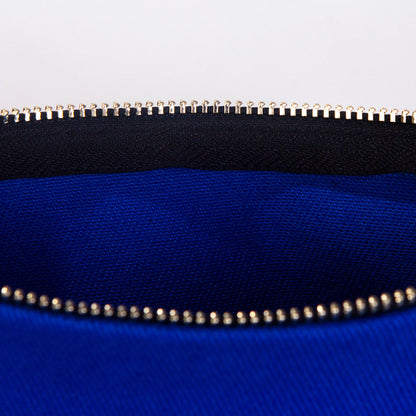 Star Clutch 21x15 Saks Mavi - Metal Fermuar (Özelleştirilebilir) - istepromosyon.com