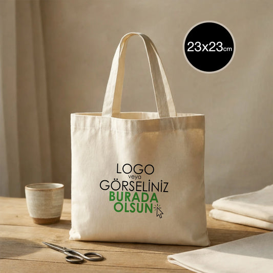 Ham Bez Çanta 23x23 cm (Özelleştirilebilir)