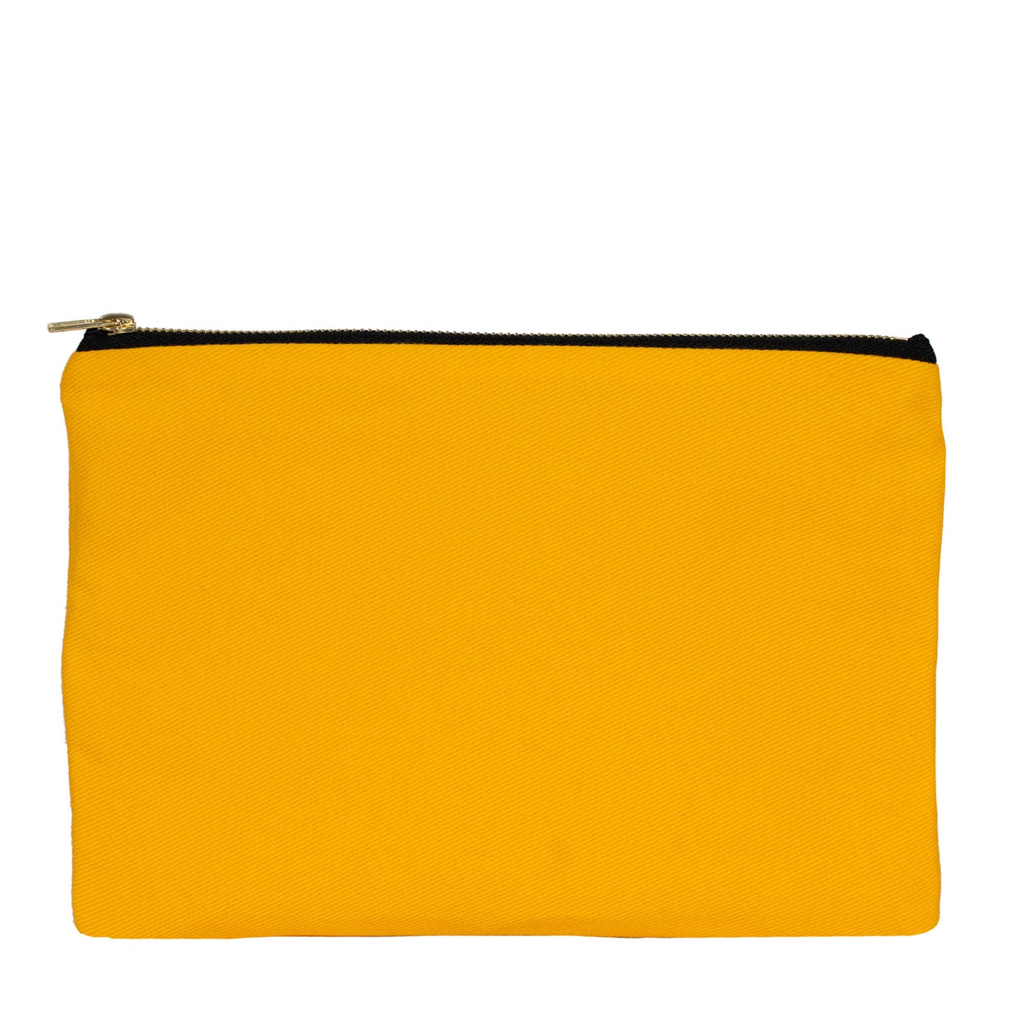 Prime Clutch-Metal Fermuar Çanta (25x18) Sarı