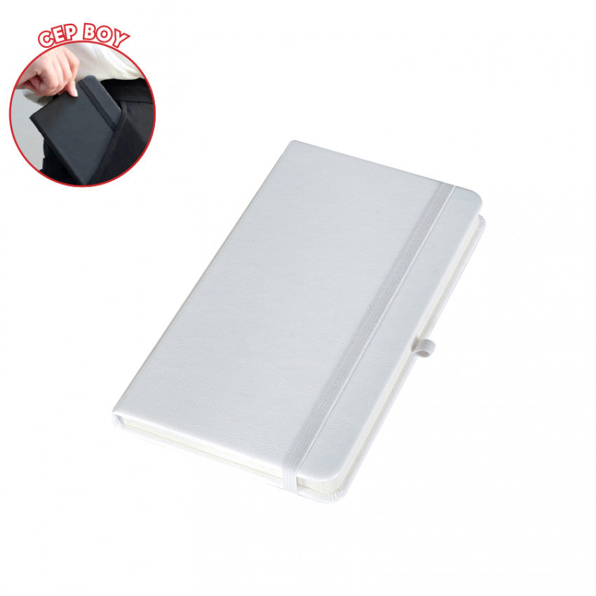 923-914 Lacivert Termo Deri Defter