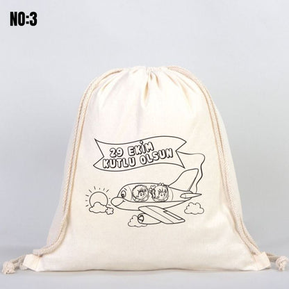 29 Ekim Boyanabilir Büzgülü Çanta