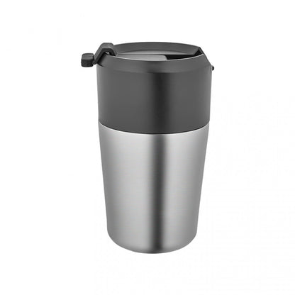 Kilit Kapaklı Çelik Termos Bardak 5355  – 380 ml