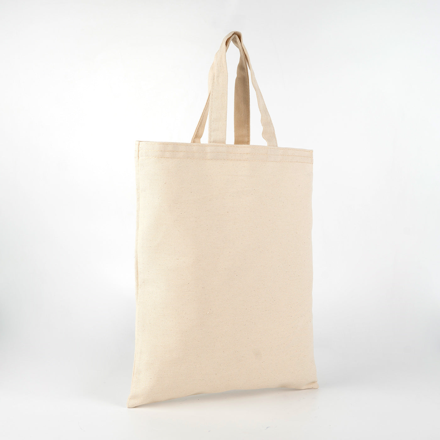 Gabardin Bez Çanta Kısa Kulp 30x35 cm (Özelleştirilebilir)