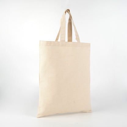 Gabardin Bez Çanta Kısa Kulp 30x35 cm (Özelleştirilebilir)