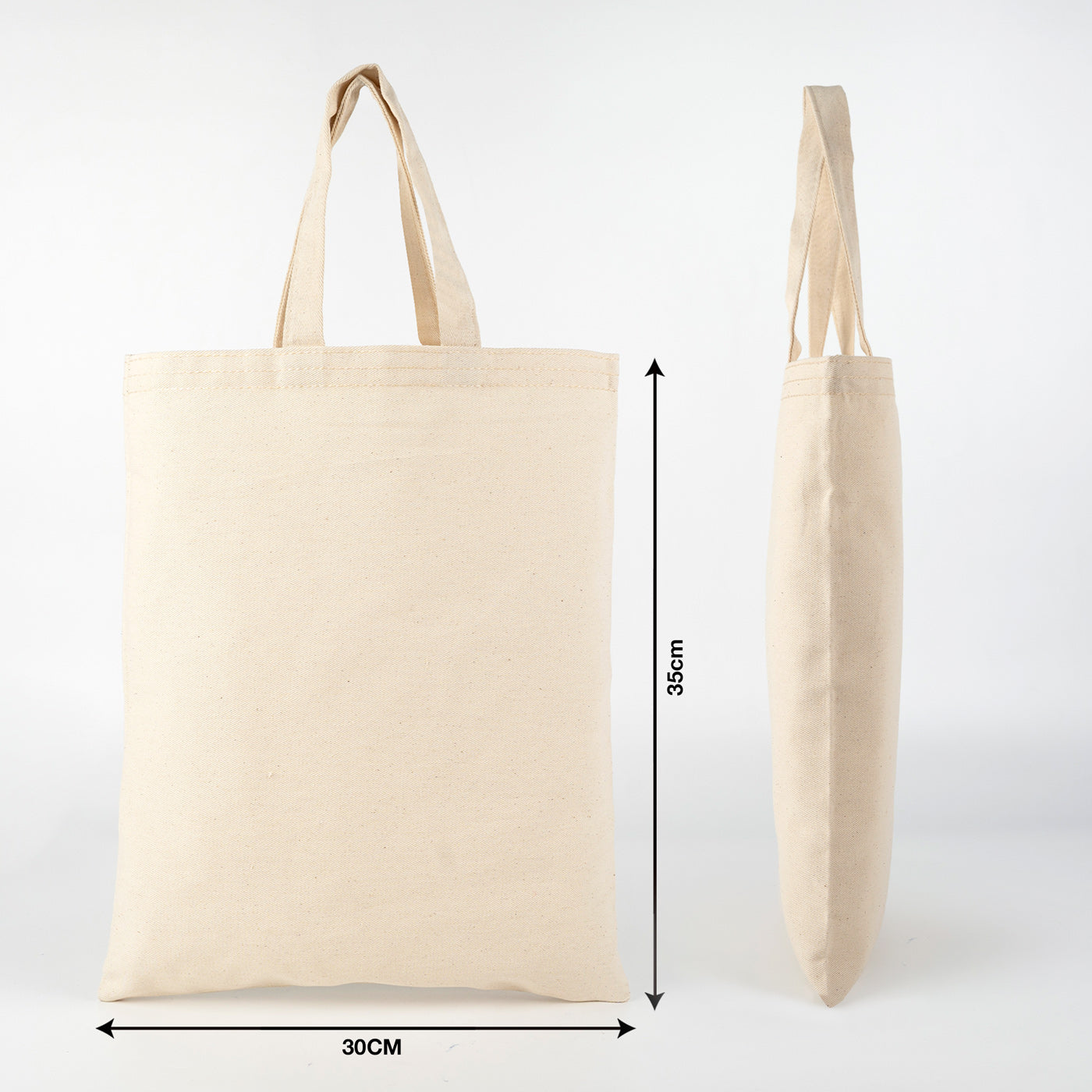 Gabardin Bez Çanta Kısa Kulp 30x35 cm