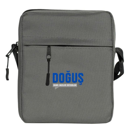 Active Omuz Çantası - Koyu Gri 16x20x8 cm (Özelleştirilebilir)