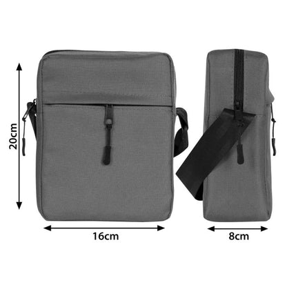 Active Omuz Çantası - Koyu Gri 16x20x8 cm (Özelleştirilebilir)