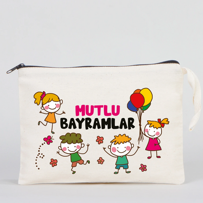 25x18 cm Ham Renk Astarsız Kalemlik - Harçlık & Şeker Kesesi