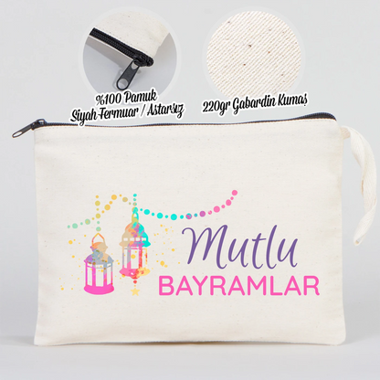 25x18 cm Ham Renk Astarsız Kalemlik - Harçlık & Şeker Kesesi