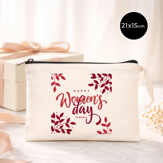 21x15 cm Clutch - Kadınlar Günü Hediyesi Astarsız