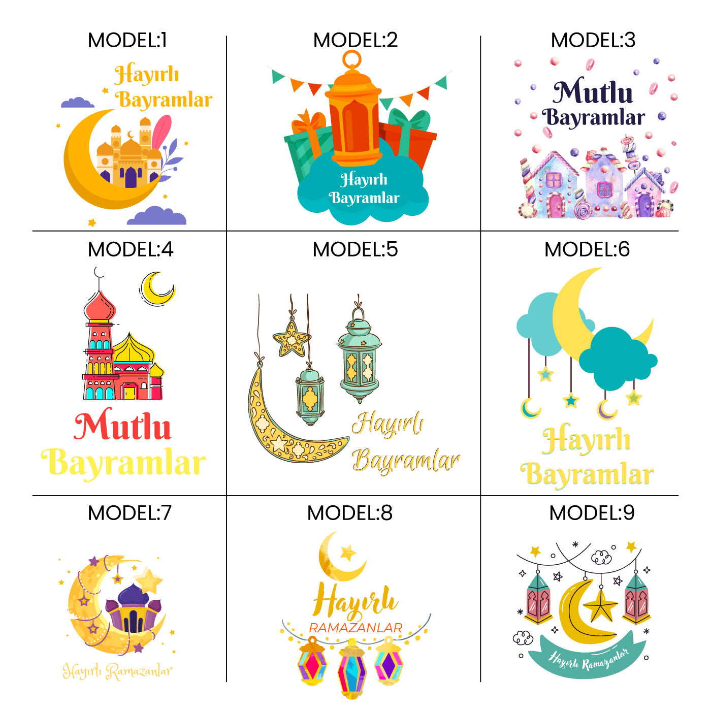 Ramazan Bayramı Ham Bez Çanta | 23x23 cm