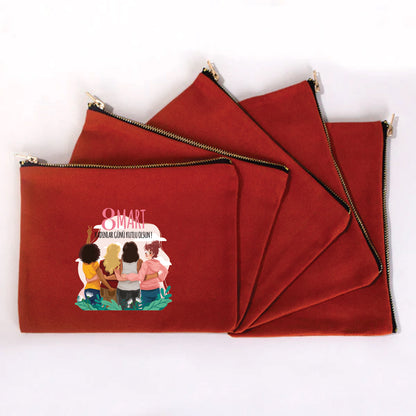 21x15 cm Kiremit Star Clutch - Kadınlar Günü Hediyesi