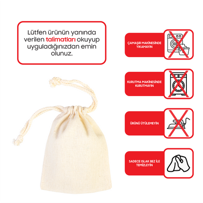 Yılbaşı ve Yeni Yıl Hediyeleri - 15,5x20 cm Tek Tutma Kısa Kulp - görsel 9
