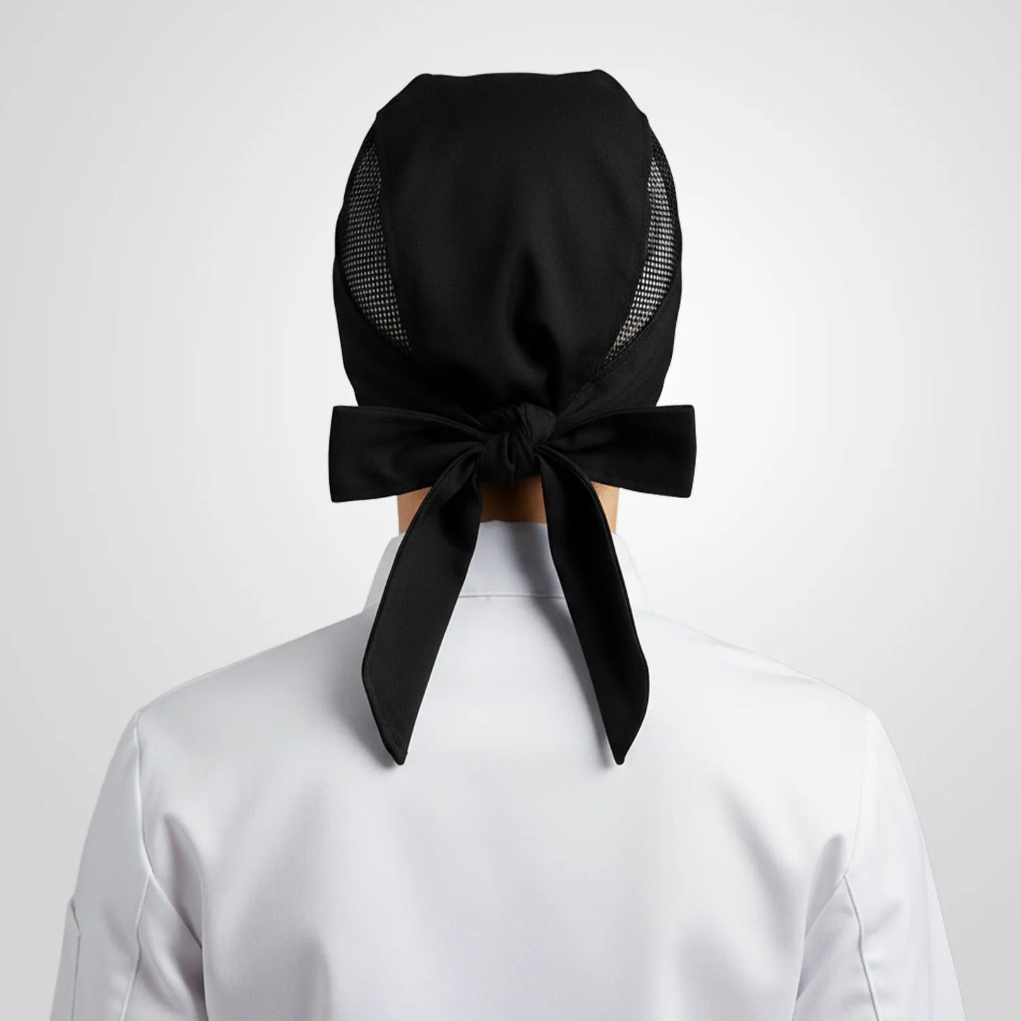 Baskılı Premium Unisex Fileli Siyah Aşçı Bonesi