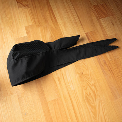 Baskılı Premium Unisex Fileli Siyah Aşçı Bonesi