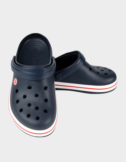 Lacivert Unisex Sabo Terlik – Kaymaz Tabanlı Hastane ve İş Terliği