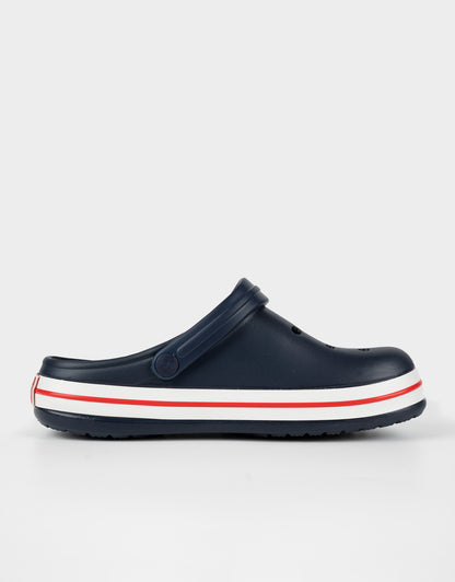 Lacivert Unisex Sabo Terlik – Kaymaz Tabanlı Hastane ve İş Terliği