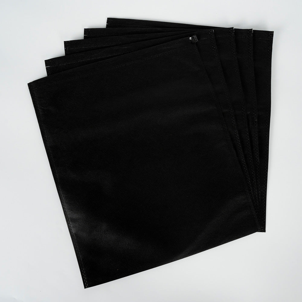 Ultrasonik Tela Kese, Saklama ve Düzenleme Çantası, Çamaşır Düzenleyici - Siyah - 32x38cm