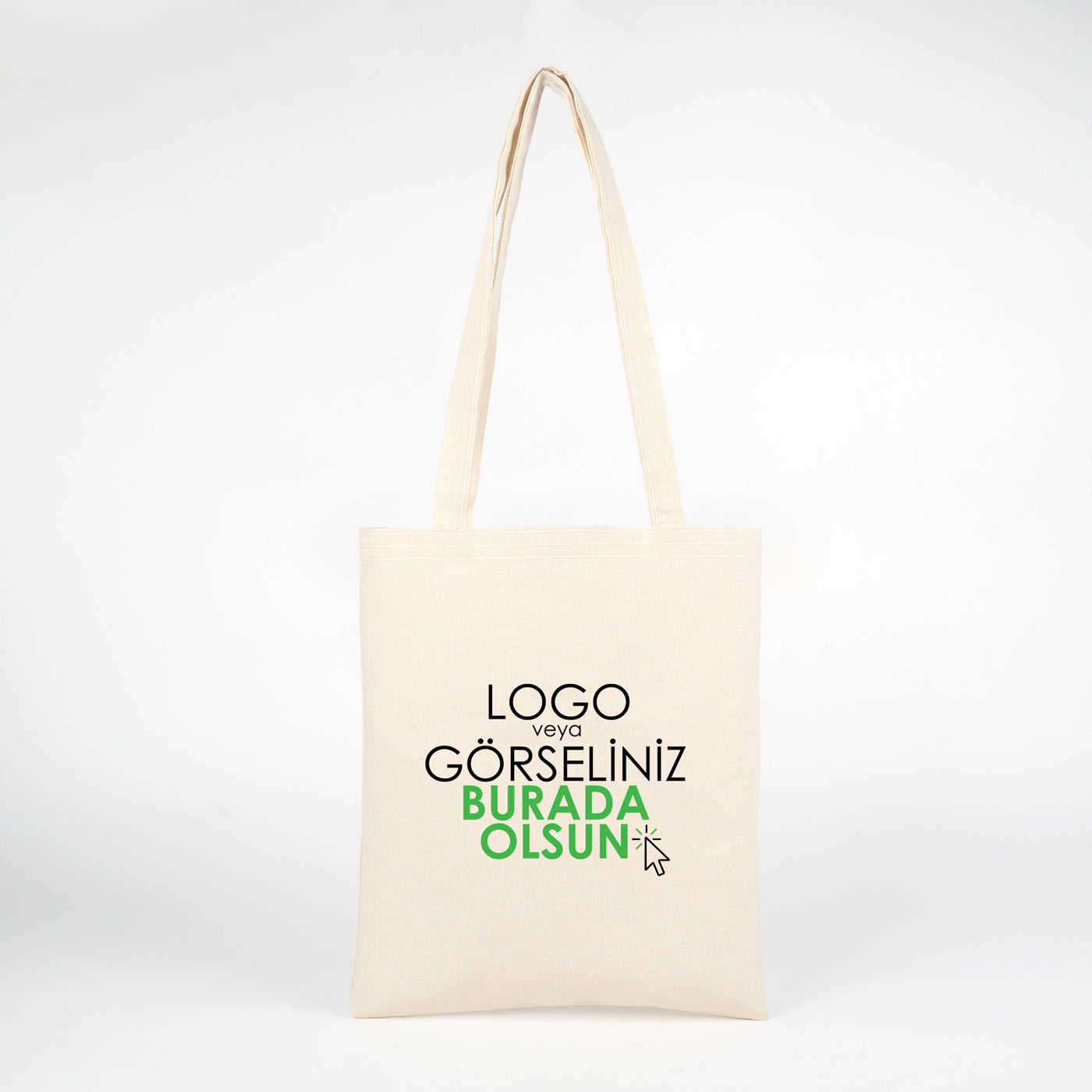 Gabardin Bez Çanta 30x35 cm (Özelleştirilebilir)