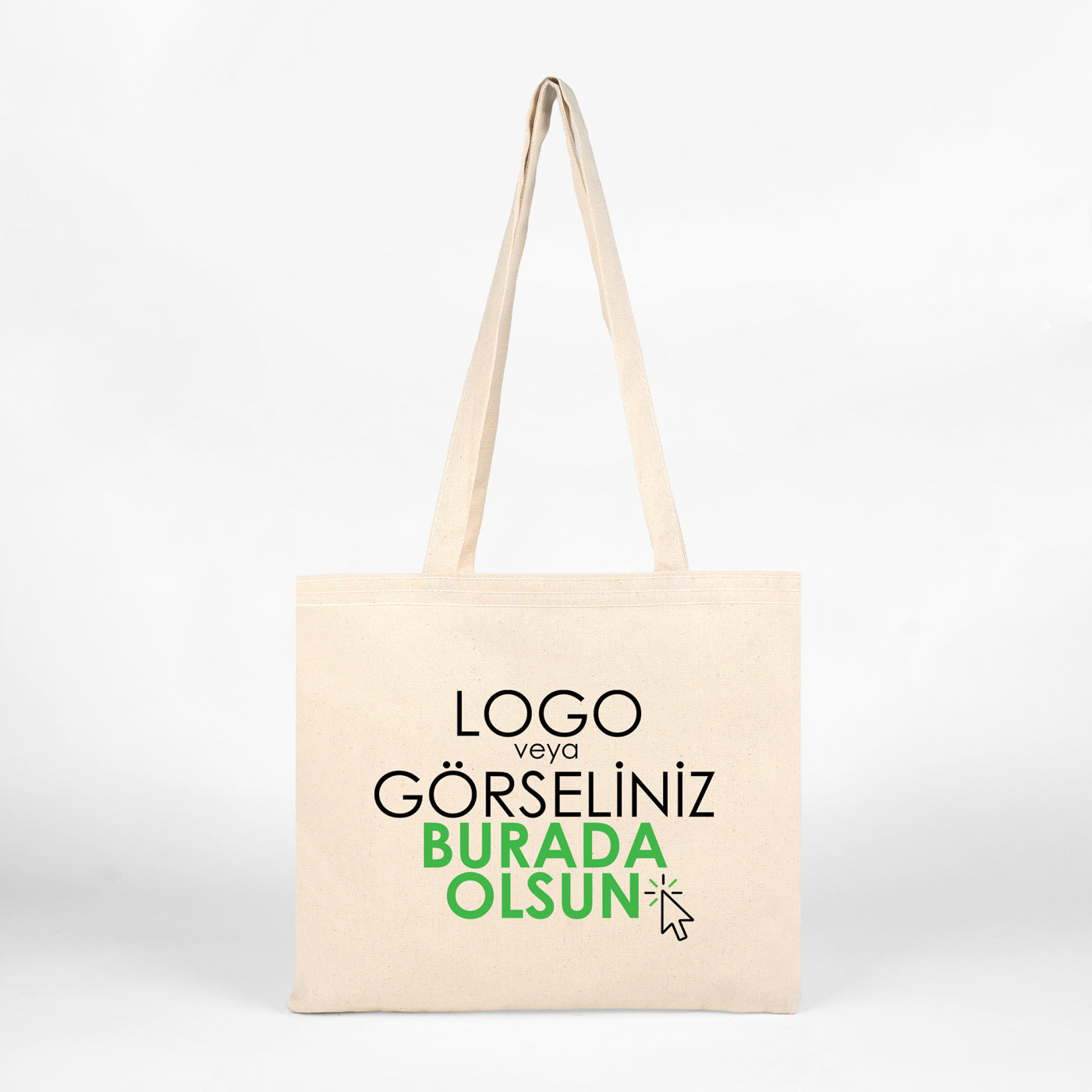 Gabardin Bez Çanta 35x30 cm (Özelleştirilebilir)