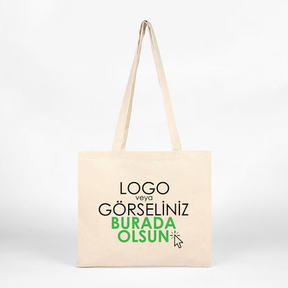 Gabardin Bez Çanta 35x30 cm (Özelleştirilebilir)