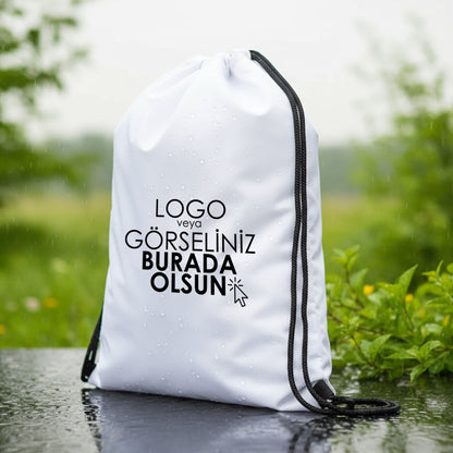 İmperteks Sırt Çantası 32x45 cm Beyaz (Özelleştirilebilir)