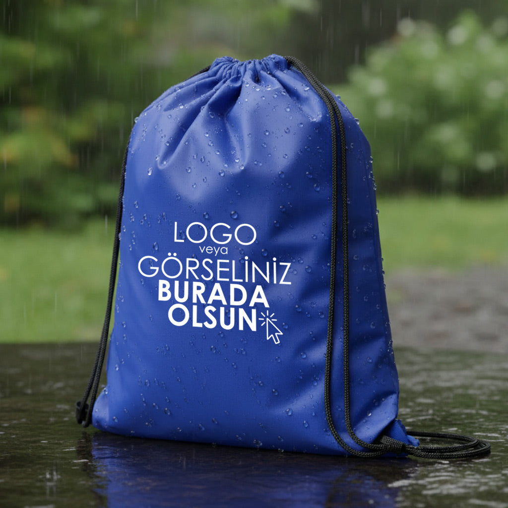 İmperteks Sırt Çantası 32x45 cm Saks Mavi  (Özelleştirilebilir)