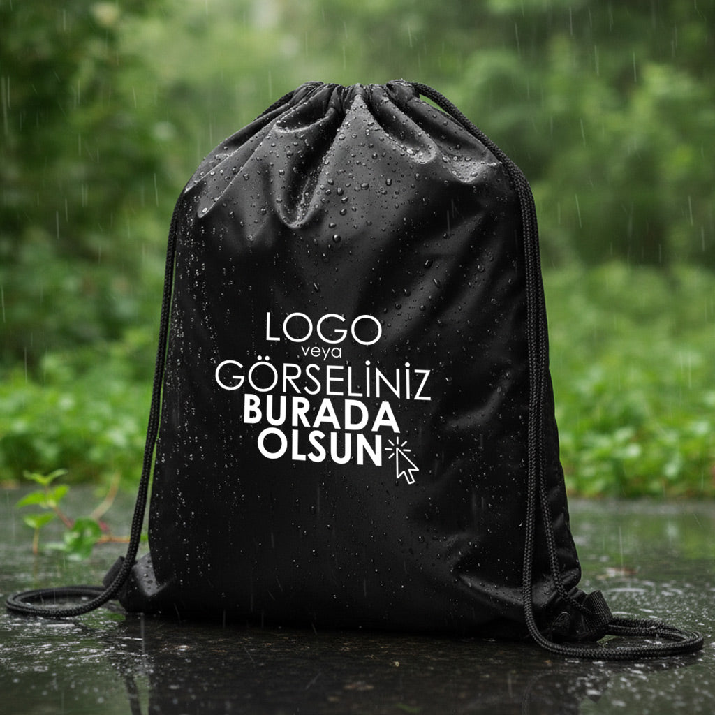 İmperteks Sırt Çantası 32x45 cm Siyah (Özelleştirilebilir)