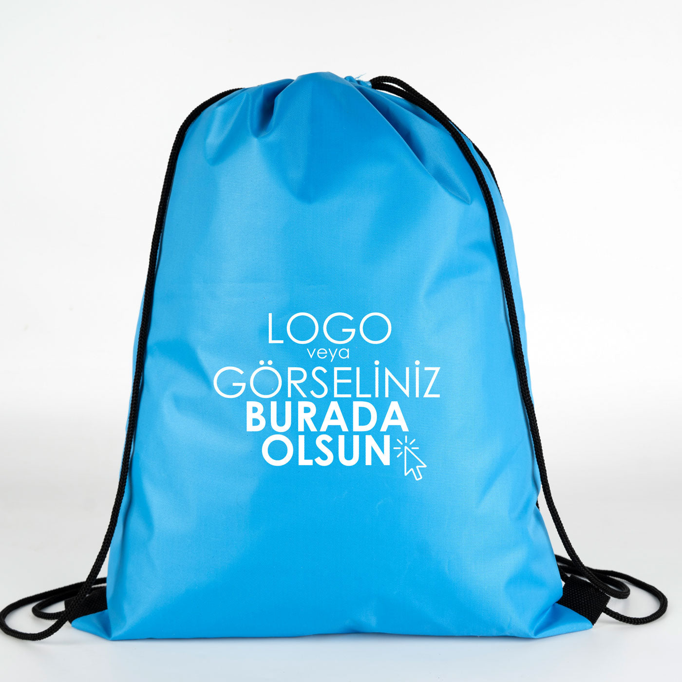 İmperteks Sırt Çantası 32x45 cm Turkuaz (Özelleştirilebilir)