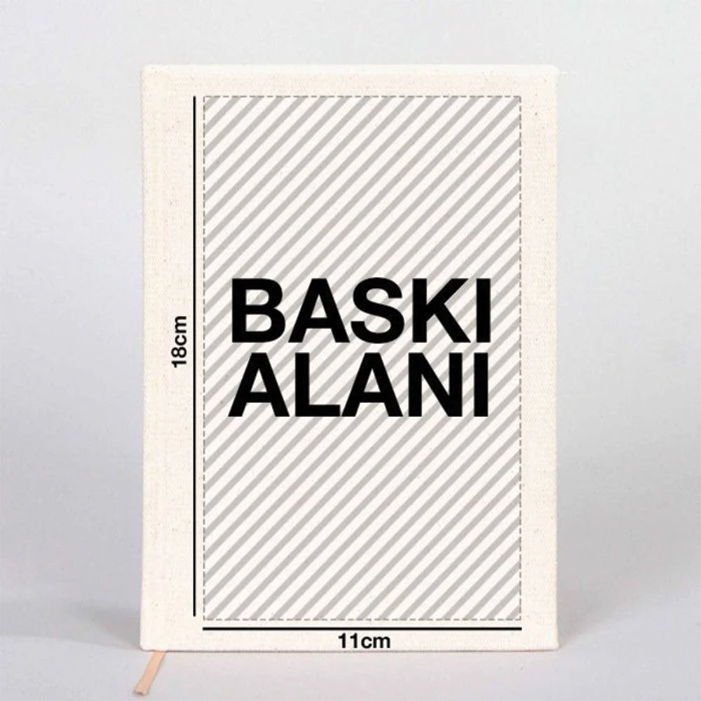 Kanvas Defter 14x20 cm (Özelleştirilebilir) - istepromosyon.com