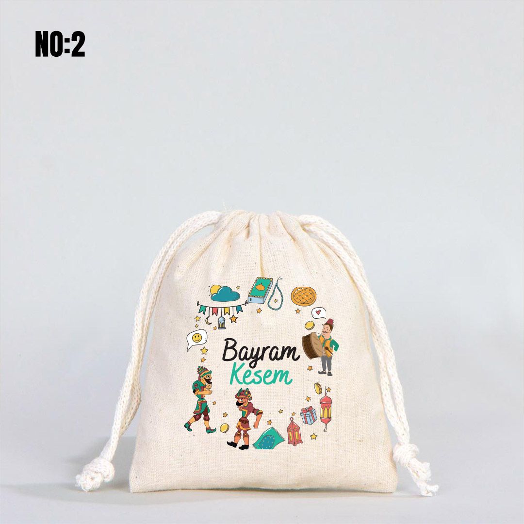 Bayram Kesem - Karagöz ile Hacivat Temalı 10x13 cm - No:2