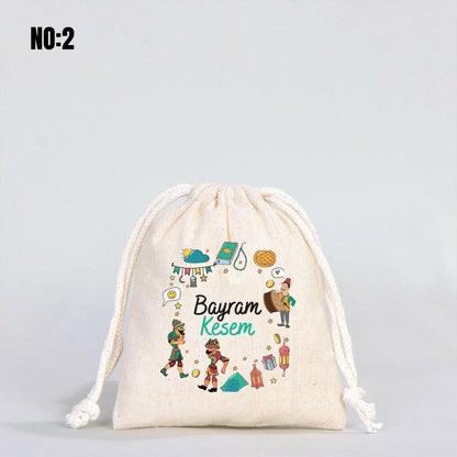 Bayram Kesem - Karagöz ile Hacivat Temalı 10x13 cm - No:2