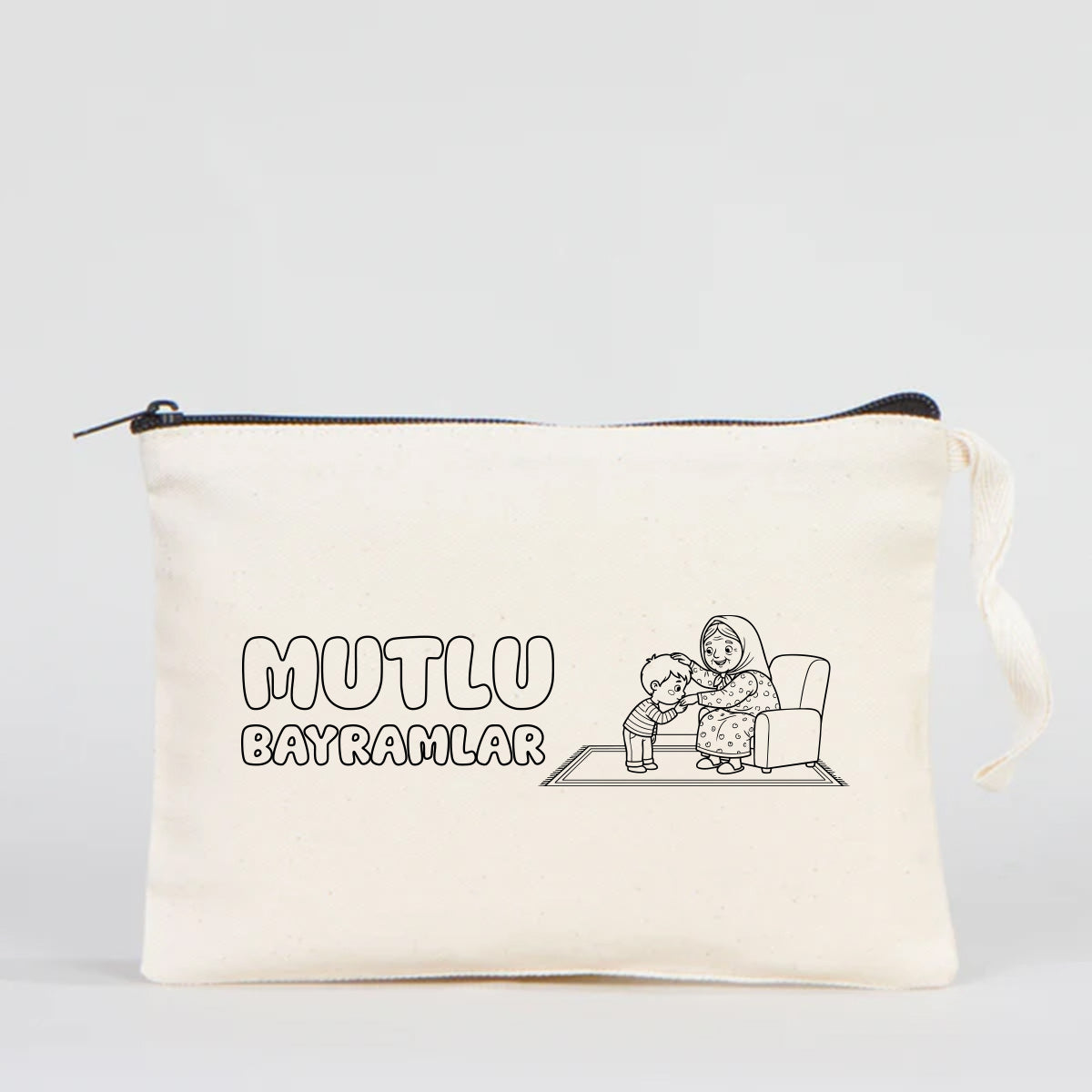 Boyanabilir 21x15 cm Clutch - Bayram Cüzdanı Astarsız