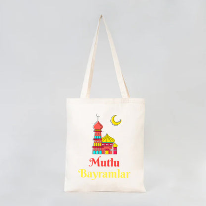 35x40 cm Gabardin Bez Çanta - Bayram Çantası